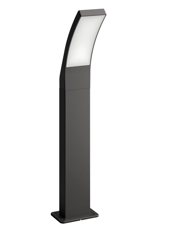 Philips Sockelleuchte Splay Anthrazit 60 cm x 12 cm x 16 cm
