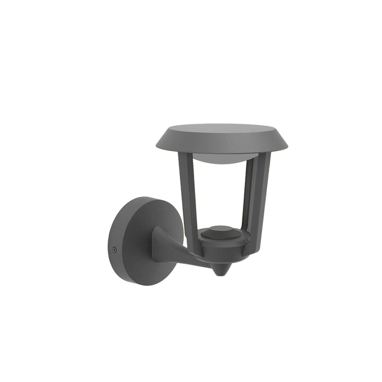 Philips Outdoor-Wandleuchte Nuvy 800,m Anthrazit 22,6 cm x 22,7 cm x 16 cm