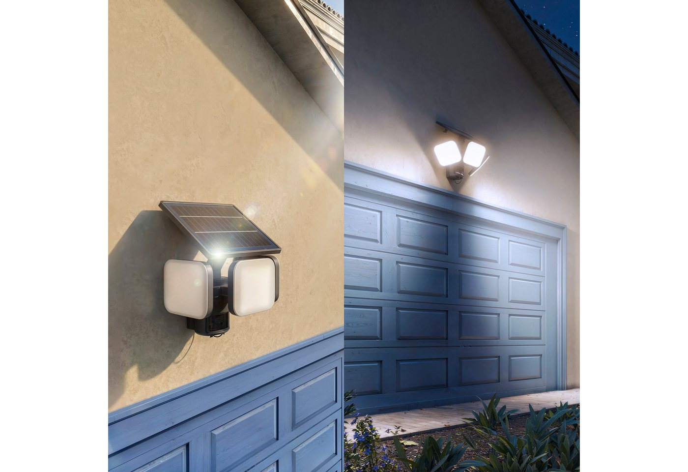 Philips Solar-Outdoor-Sicherheitslicht Zyren 5.000 K Schwarz 16,3 x 17 x 21,8 cm Bild 3