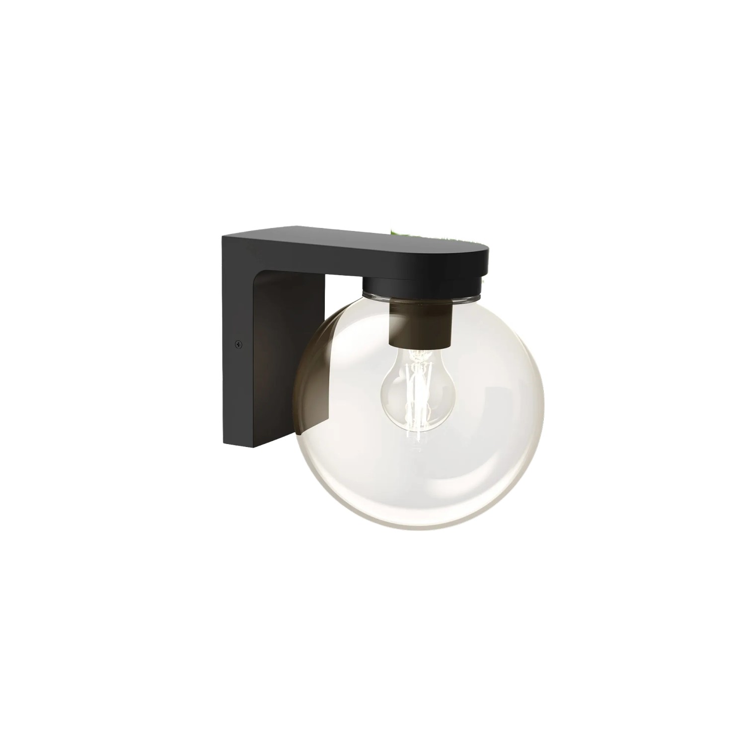 Philips Outdoor-Wandleuchte Ulio Schwarz 22,7 cm x 25,2 cm x 20 cm