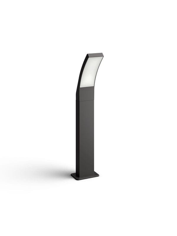 Philips Outdoor-Sockelleuchte Splay Anthrazit 60 cm x 12 cm x 16 cm