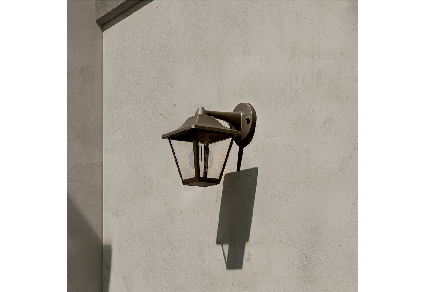Philips Outdoor-Wandleuchte Juli Schwarz 22,2 cm x 21,7 cm x 15 cm Bild 2