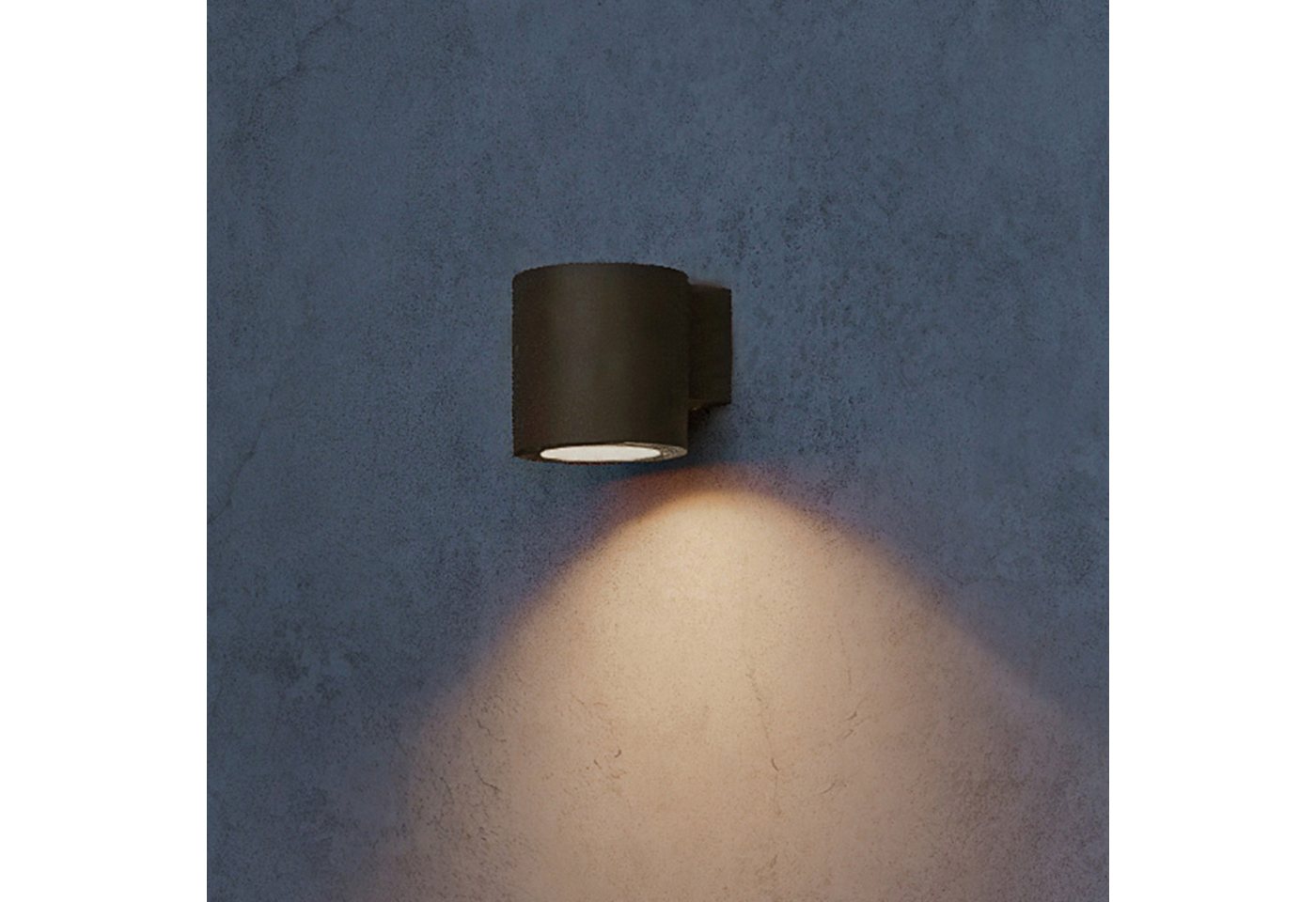 Philips Outdoor-Wandleuchte Fylx Braun 9 cm x 11,6 cm x 8,9 cm Bild 4
