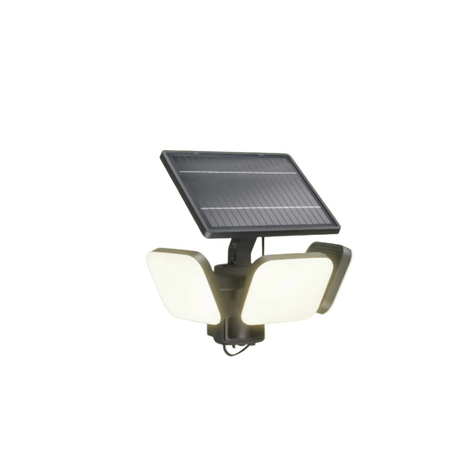 Philips Solar-Outdoor-Sicherheitslicht Zyren 3.000 K Schwarz 16,3 x 17 x 21,8 cm