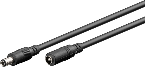 Goobay DC-Verlängerungskabel 25 mm Pin 3m Kabel