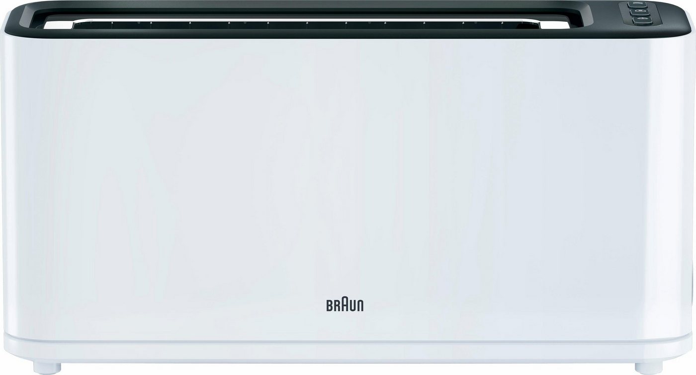 Braun Toaster PurEase - HT 3110 WH Weiß Doppelschlitz Bild 3