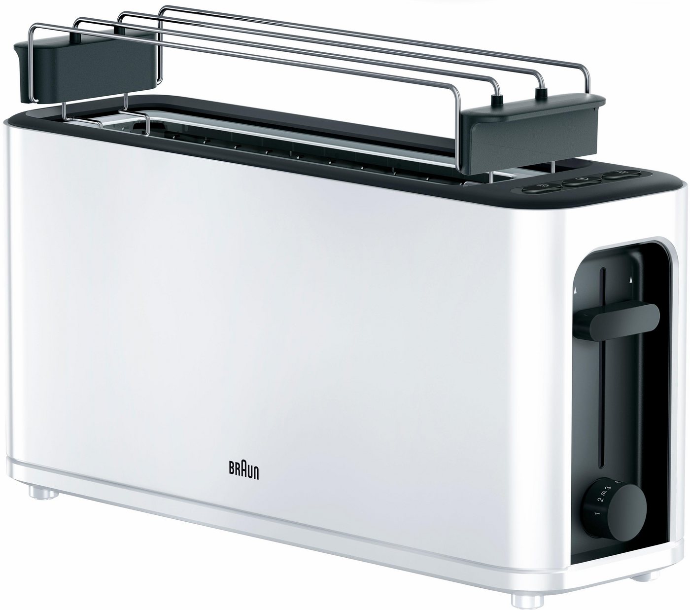 Braun Toaster PurEase - HT 3110 WH Weiß Doppelschlitz Bild 5