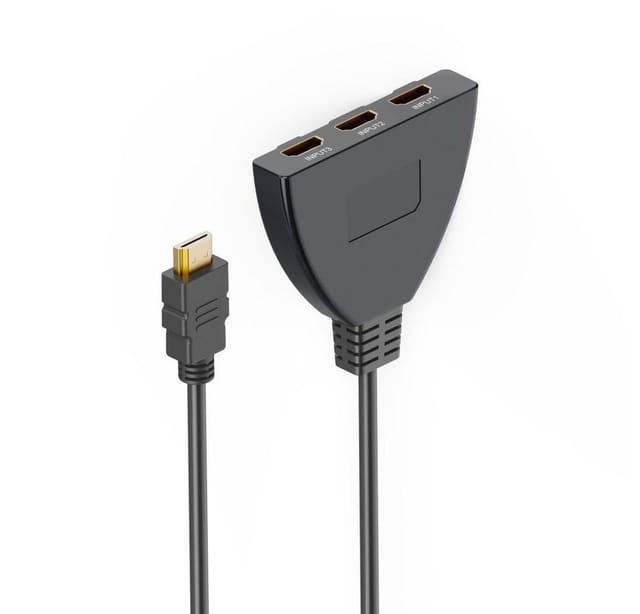 Hama HDMI-Umschalter 4K 3 x 1 HDMI-Buchse