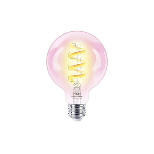 Philips Smart-LED-Leuchtmittel E27 Globeform 40 W 470,m RGB 9,5 x 14,2 cm
