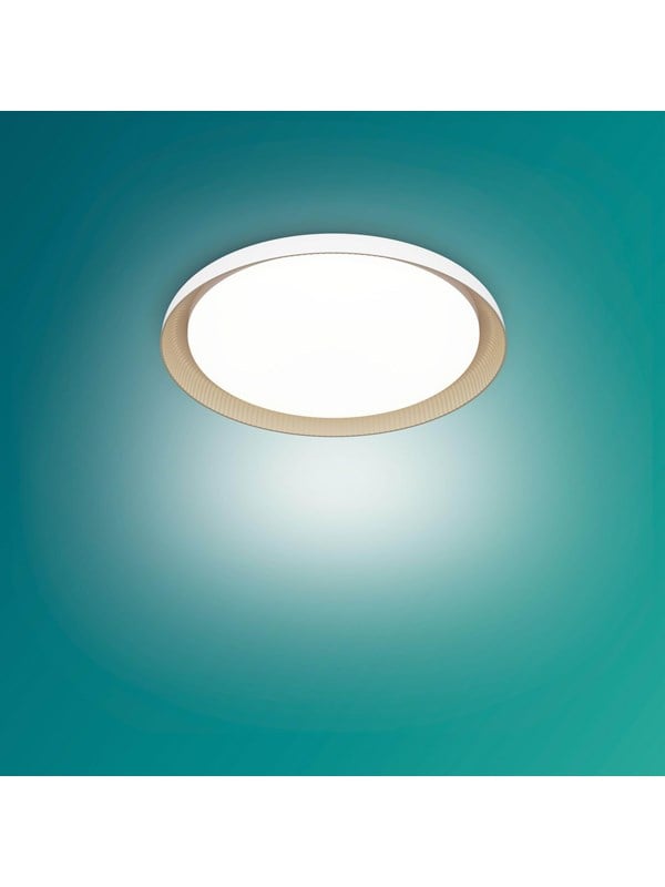 Philips Deckenleuchte Pebblo Weiß Ø 32 cm