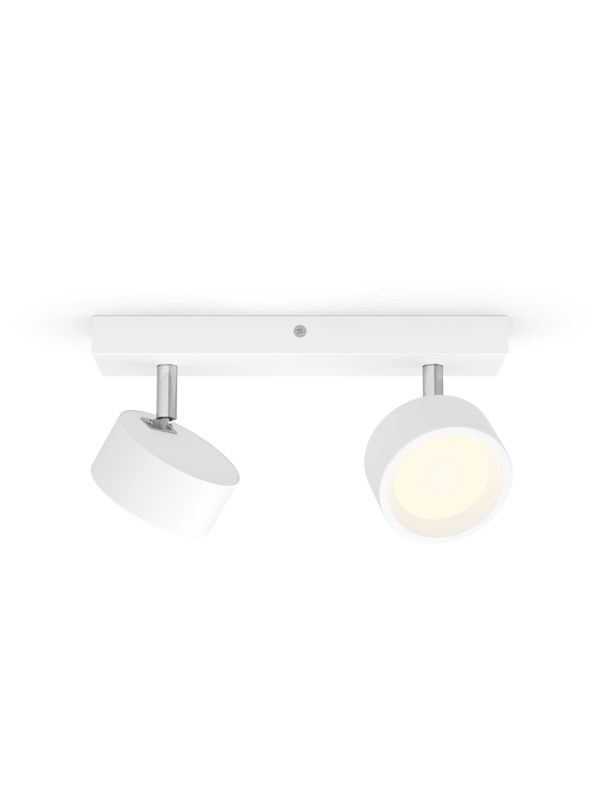 Philips Spotleuchte Bracia 2-Flammig 5,5 W Weiß