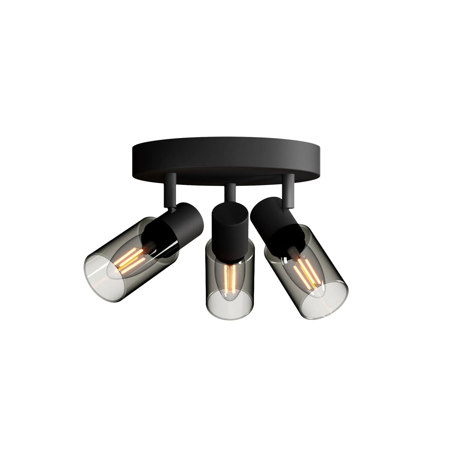 Philips Spot Palms 3-Flammig 25 W E14 Rund Schwarz