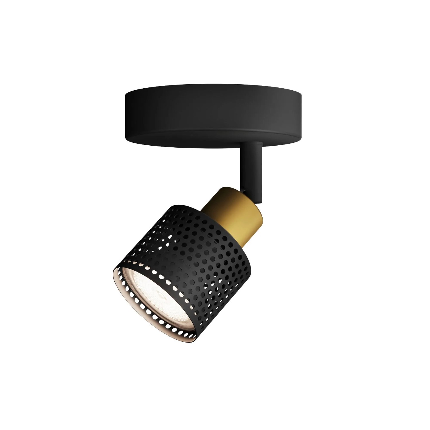 Philips Spot Niall 1-Flammig 5 W GU10 Schwarz-Gold