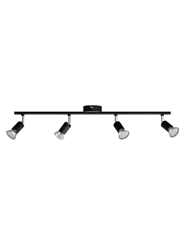 Philips Spot Limbali 4-Flammig 50 W GU10 Schwarz