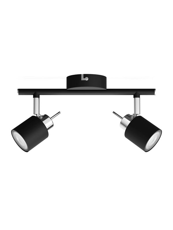 Philips Spot Meranti 2-Flammig 35 W GU10 Schwarz