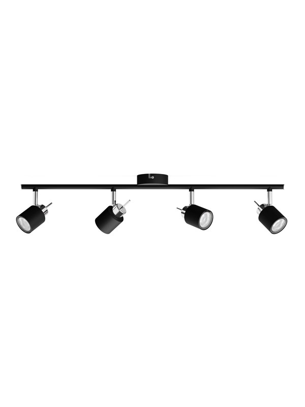 Philips Spot Meranti 4-Flammig 35 W GU10 Schwarz