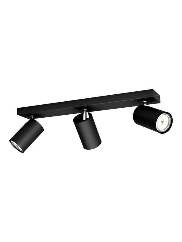 Philips Spot MyLiving Kosipo 3-Flammig 5,5 W Schwarz