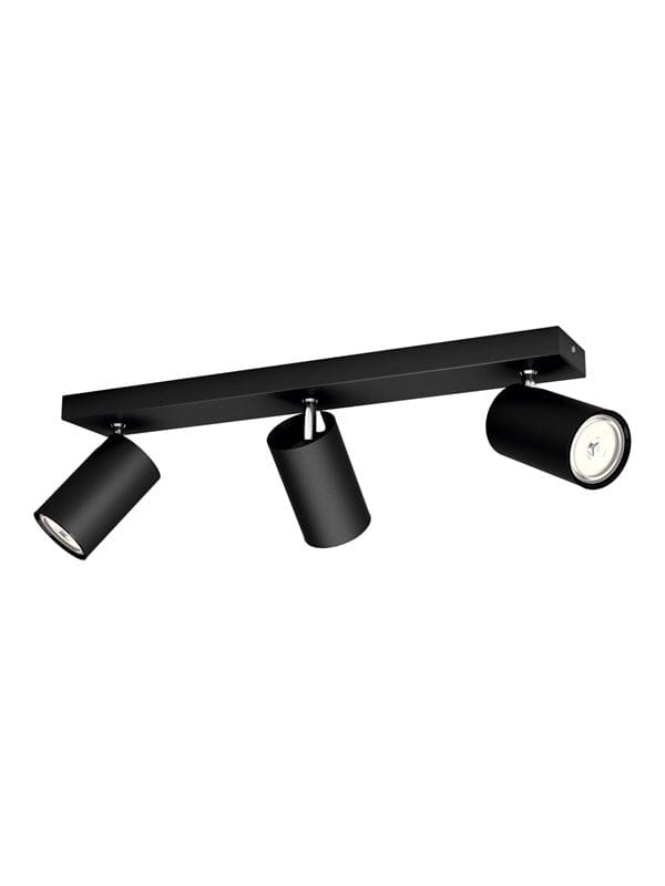 Philips Spot MyLiving Kosipo 3-Flammig 5,5 W Schwarz