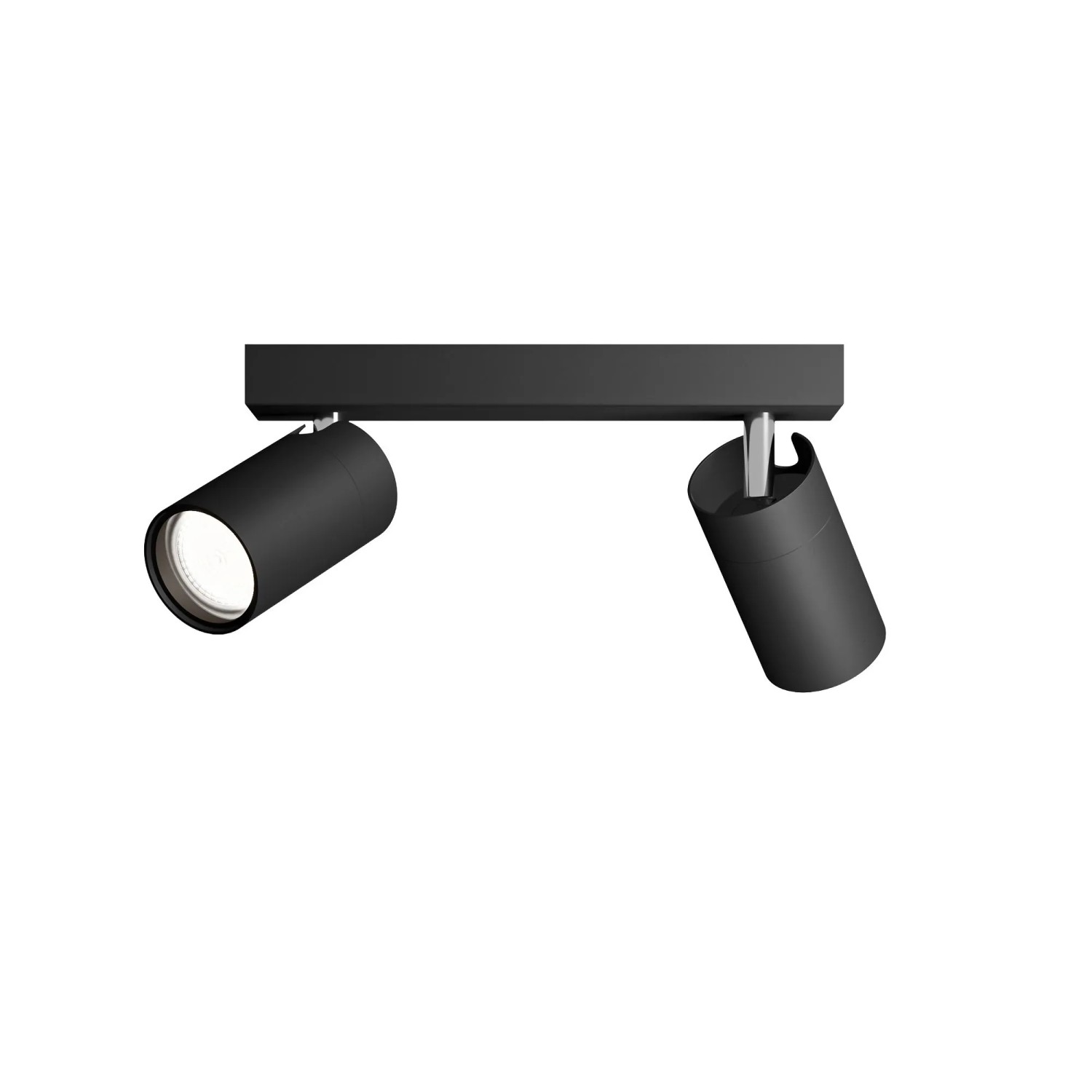 Philips Spot Idris 2-Flammig 5 W GU10 IP44 Schwarz