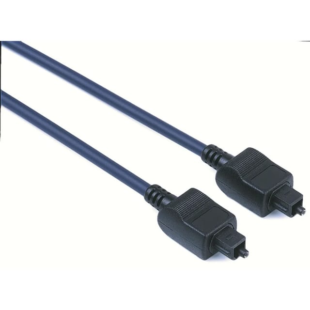 Hama Audio-Lichtleiter-Kabel mit ODT-Stecker 1,5 m Blau-Schwarz
