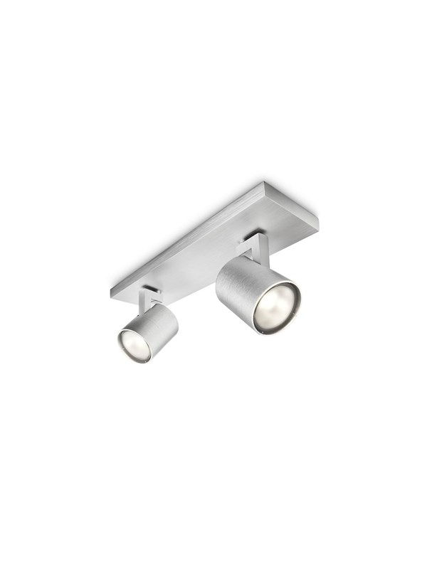 Philips Spot 2er Runner Aluminium
