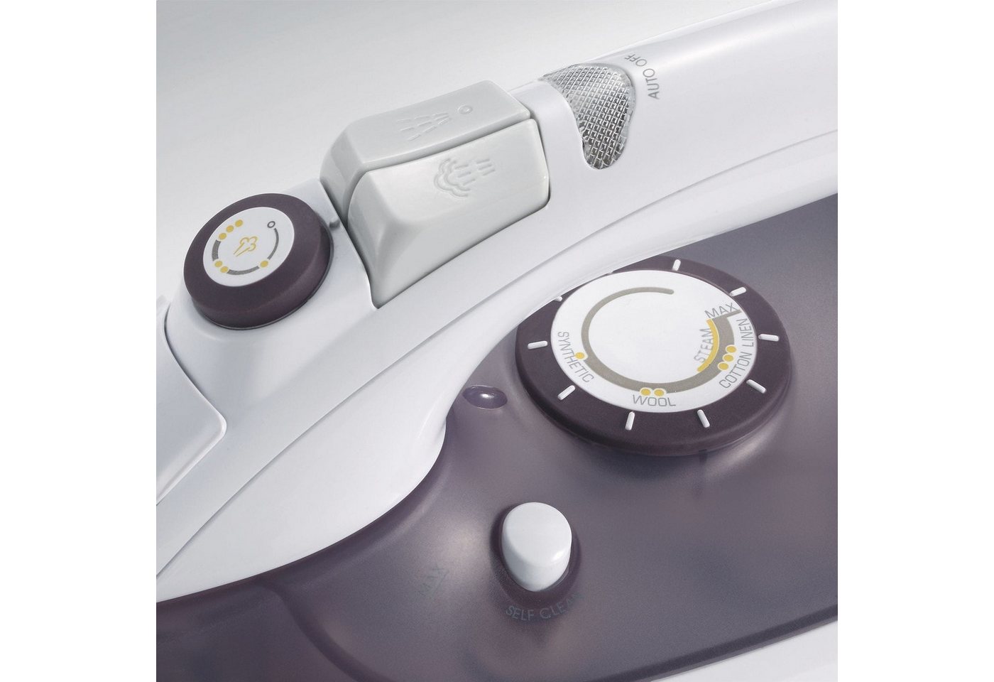 Severin Dampfbügeleisen BA 3210 Weiß-Lila Bild 5