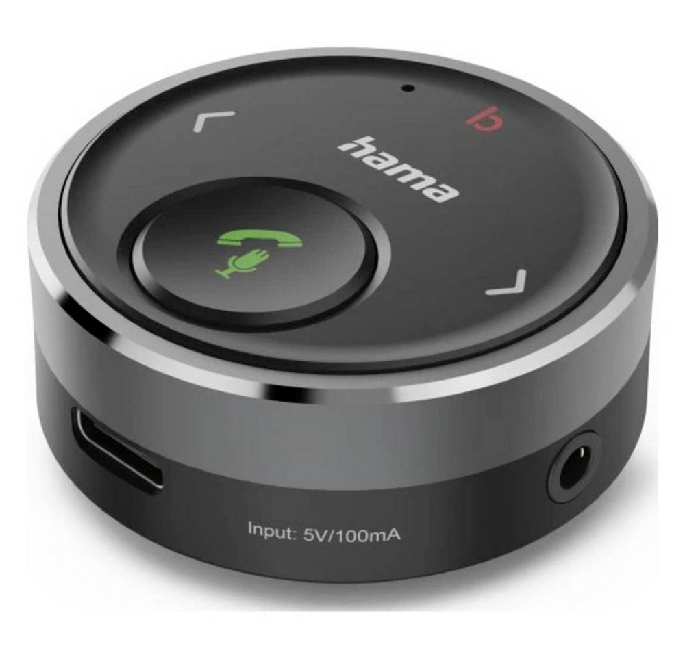 Hama Bluetooth-Receiver für Kfz 3,5-mm-Stecker Sprachsteuerung Freisprechen Bild 2