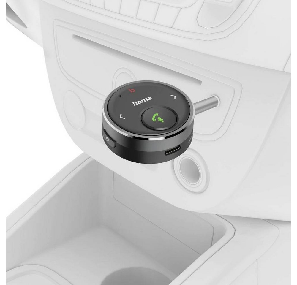 Hama Bluetooth-Receiver für Kfz 3,5-mm-Stecker Sprachsteuerung Freisprechen Bild 5