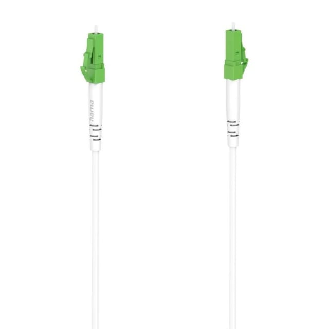 Hama Glasfaser-Netzwerkkabel LC/APC-Stecker - LC/APC-Stecker 10 Gbit/s 0,30 m