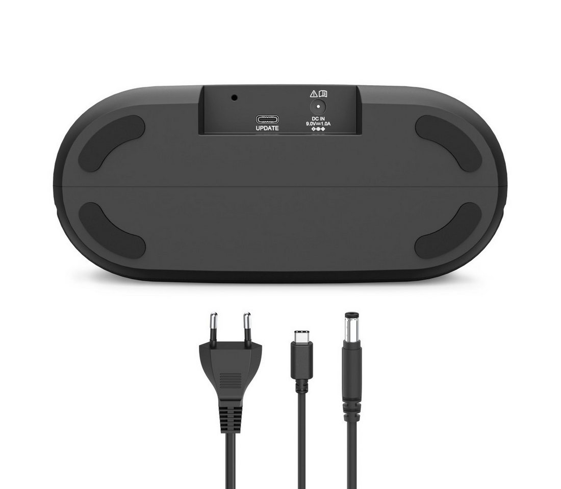 Hama Digitalradio DIR400 DAB+/Internetradio/ Bluetooth RX/App Schwarz Bild 2