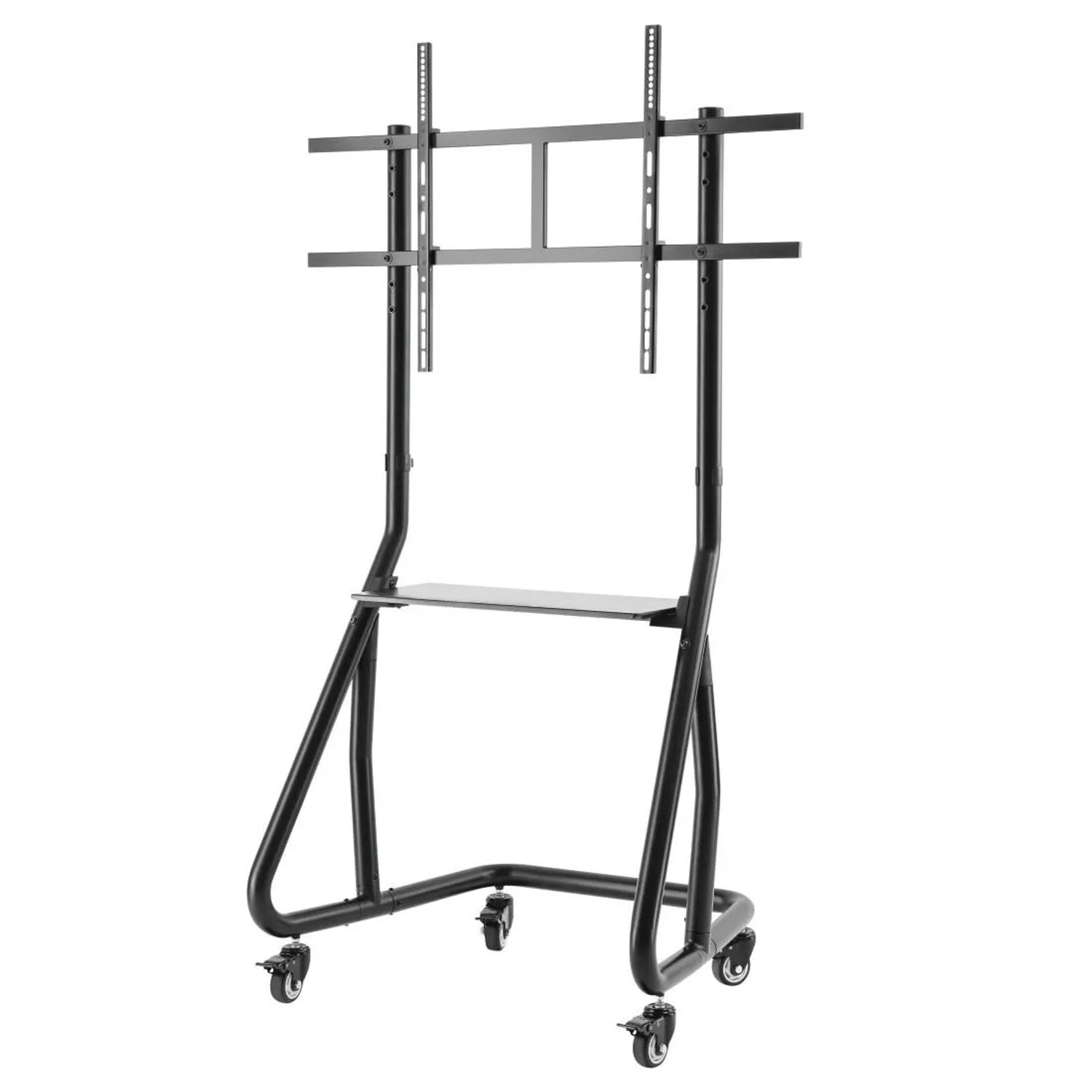Hama TV-Ständer mit Rollen Trolley bis 100 Zoll höhenverstellbar Schwarz