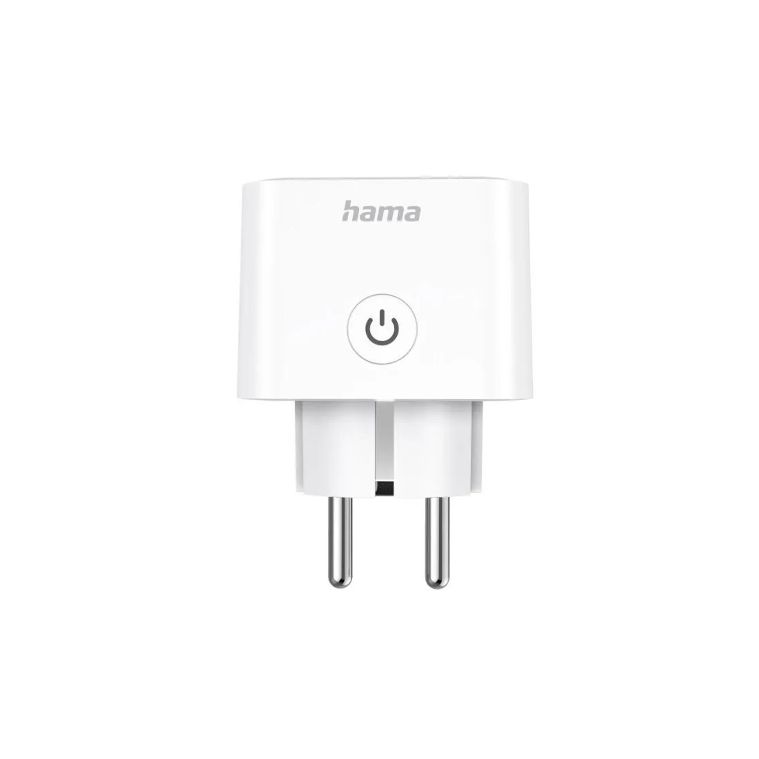 Hama Smarte WLAN-Steckdose Matter sprach-/appgesteuert Strommessgerät 3.680W