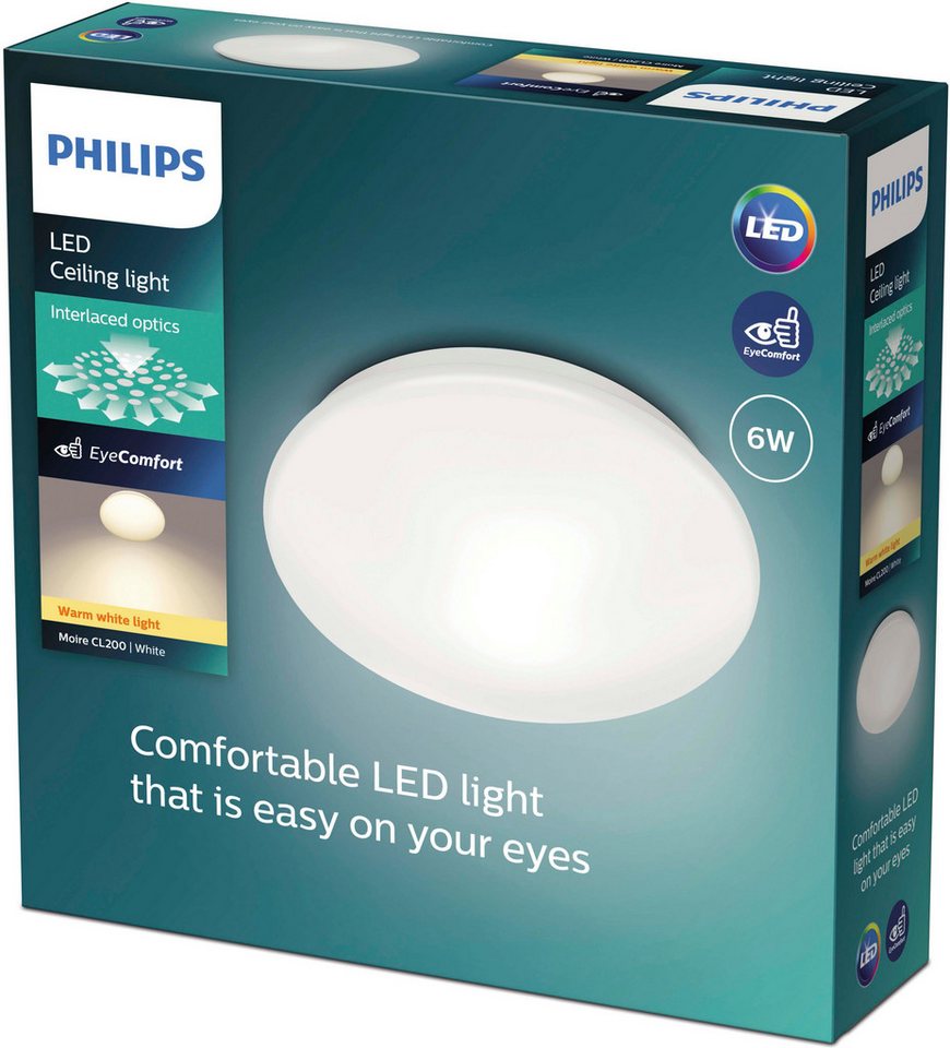 Philips LED-Deckenleuchte CL200 6 W 2700 K Bild 3