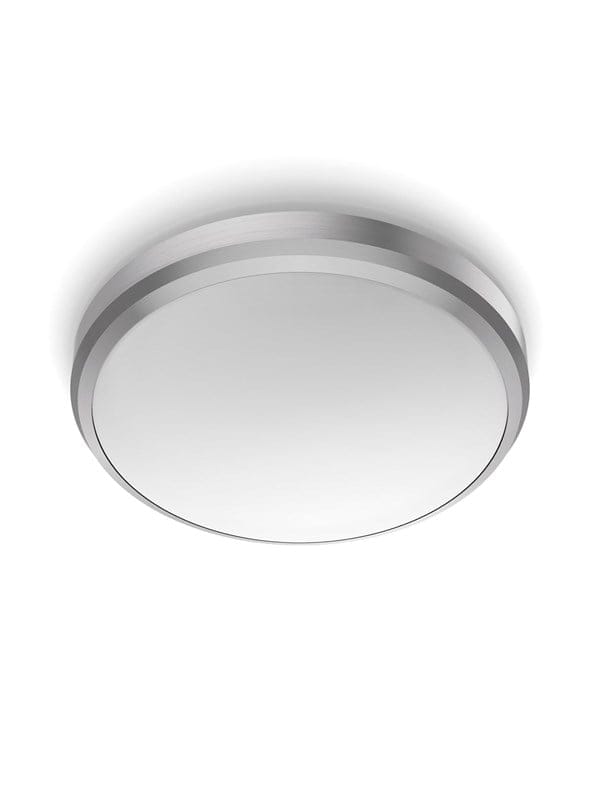 Philips LED-Deckenleuchte Balance 2700 K 600,m Nickel IP44