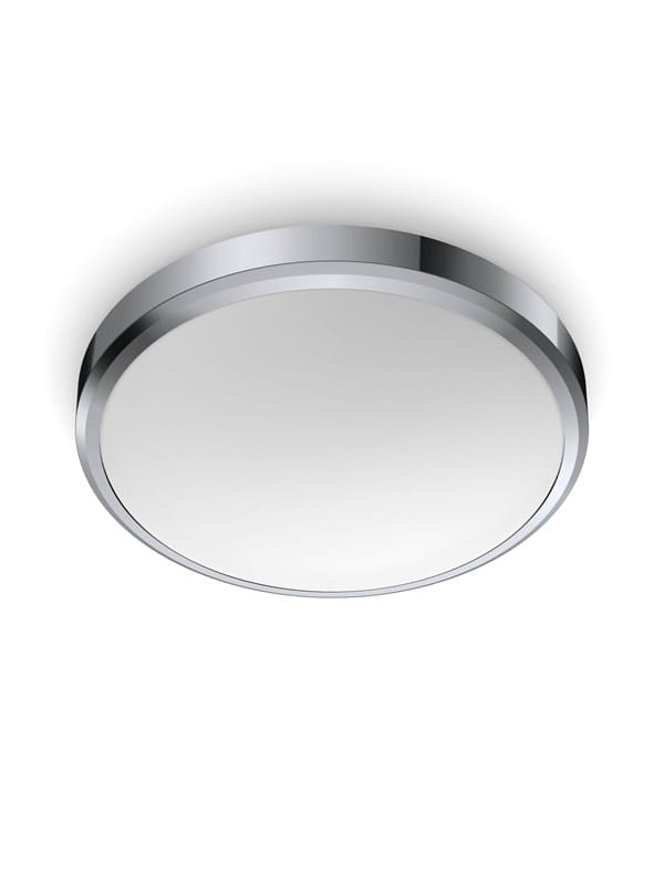 Philips LED-Deckenleuchte Doris 17 W 2700 K IP44 Chrome