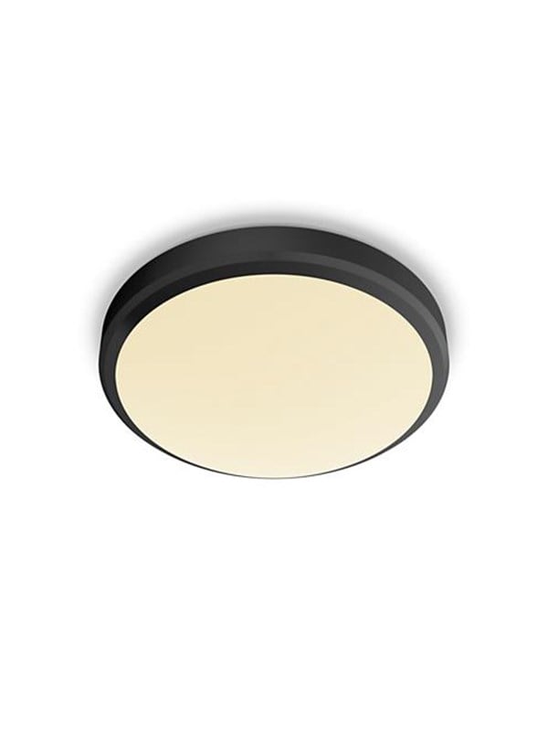Philips LED-Deckenleuchte Doris 6 W 2700 K IP44 Schwarz