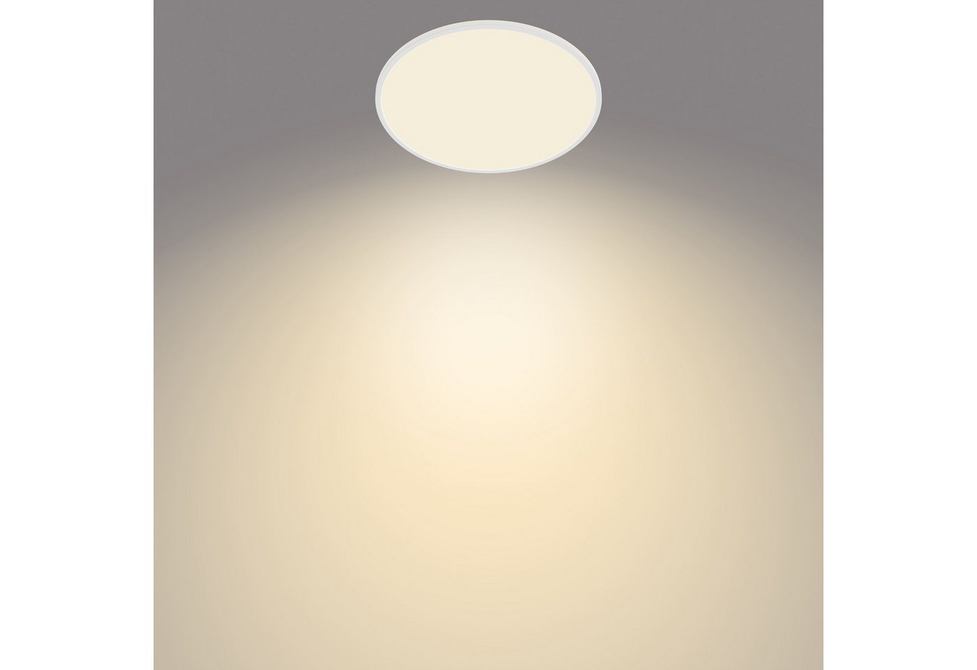 Philips LED-Panel Superslim SceneSwitch CL550 36 W 3600,m 2700 K Weiß Bild 3