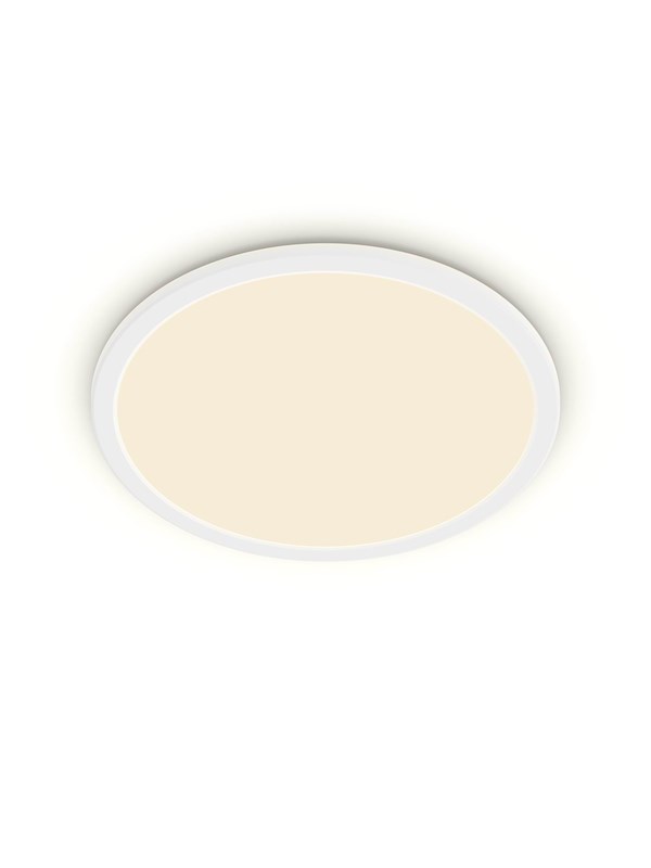 Philips LED-Deckenleuchte Superslim SceneSwitch 15 W IP44 1300,m 2700 K Weiß
