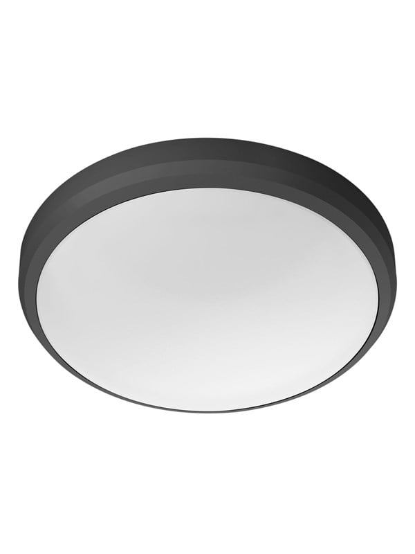Philips Doris LED-Deckenleuchte Schwarz 6W 2700K