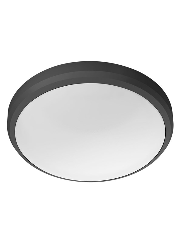 Philips Doris LED-Deckenleuchte Schwarz 6W 4000K