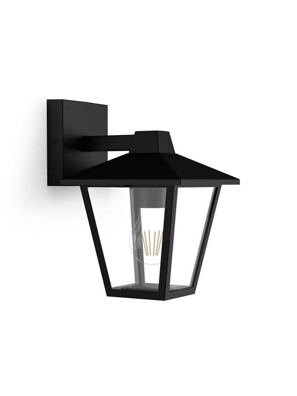 Philips Wandleuchte Kinno Down Schwarz