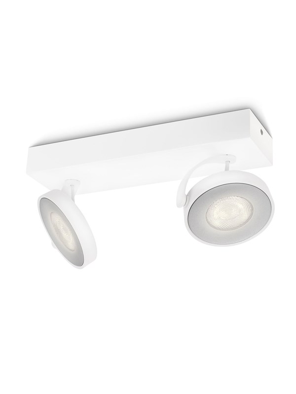 Philips LED-Spot 2er Clockwork