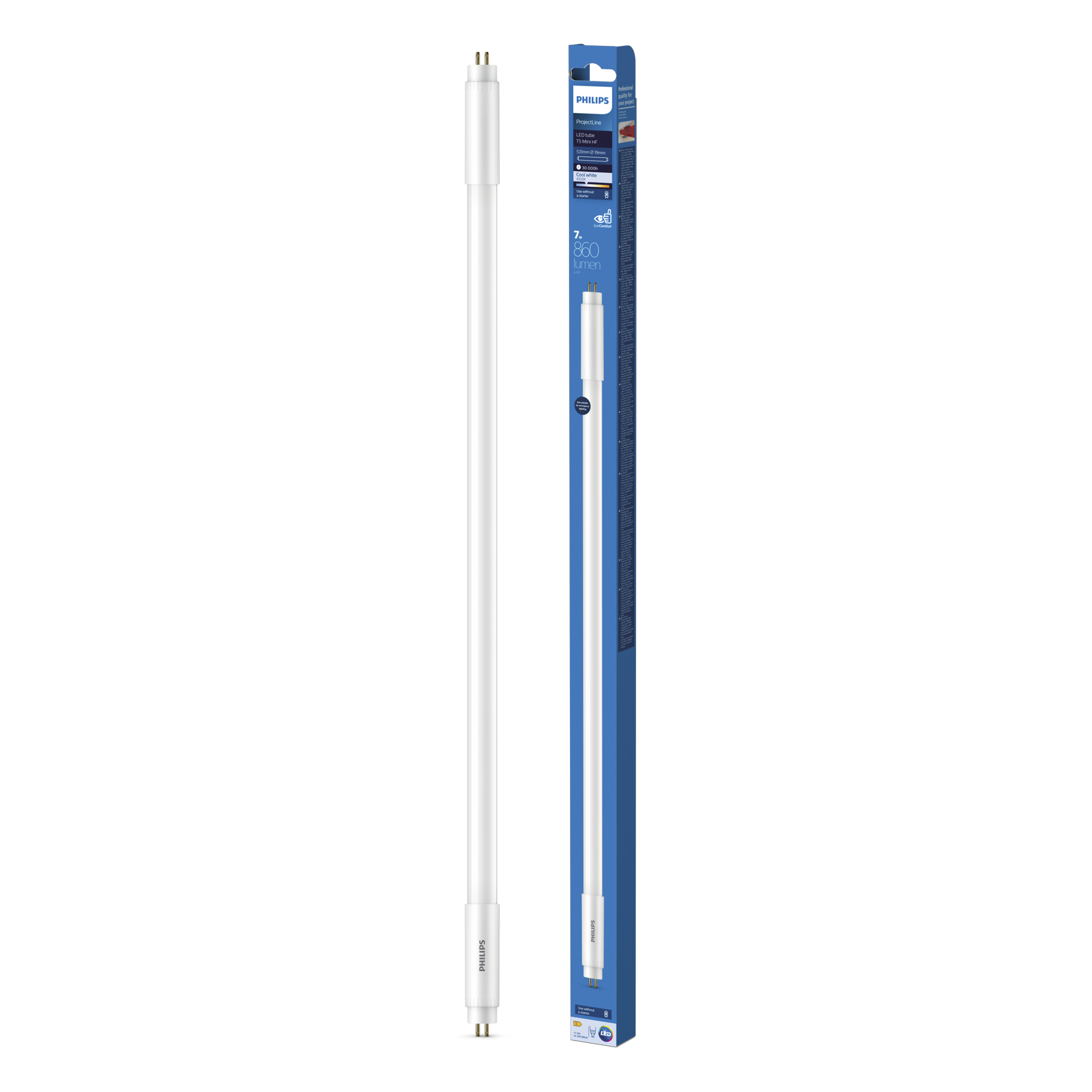 Philips Leuchtmittel G5 Röhrenform 4.000 K 860,m 7 W Bild 2