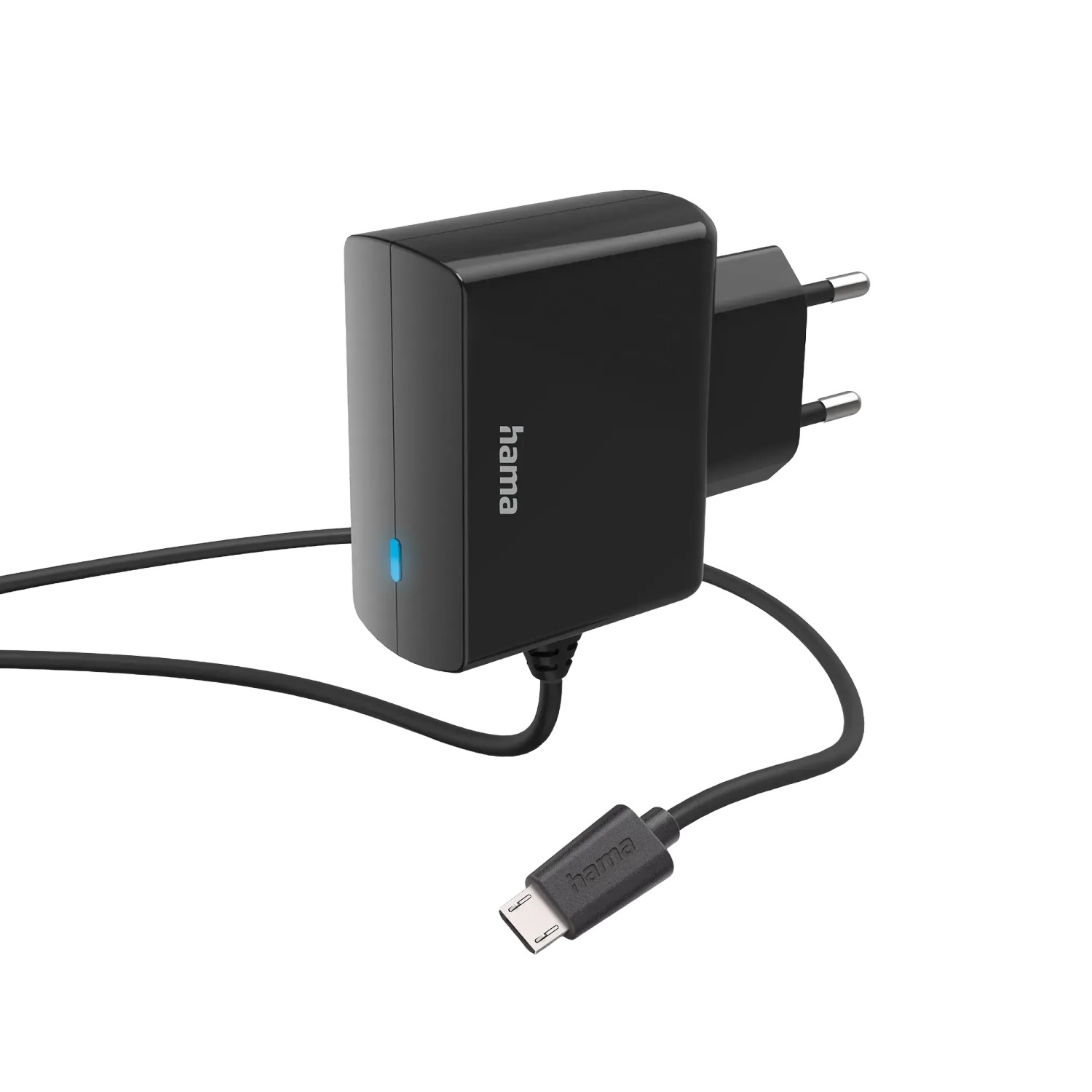 Hama Ladegerät mit Micro-USB-Anschluss 6 W 1 m Schwarz