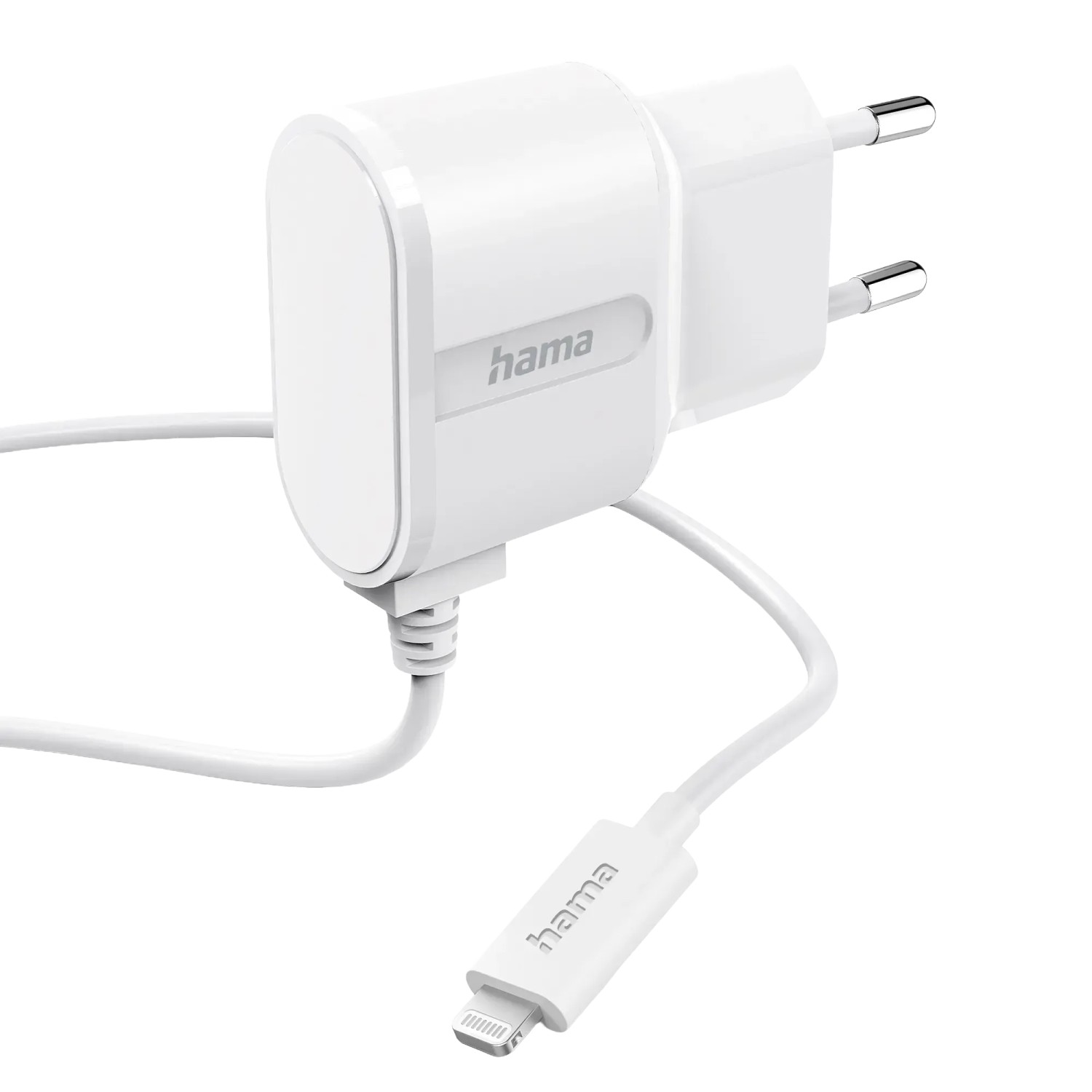Hama Ladegerät mit Lightning-Anschluss 5 W 1 m Weiß