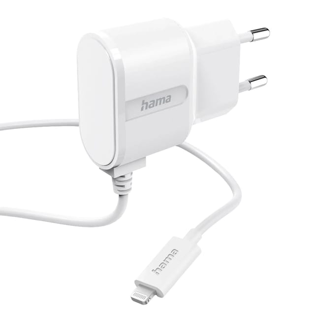 Hama Ladegerät mit Lightning-Anschluss 5 W 1 m Weiß