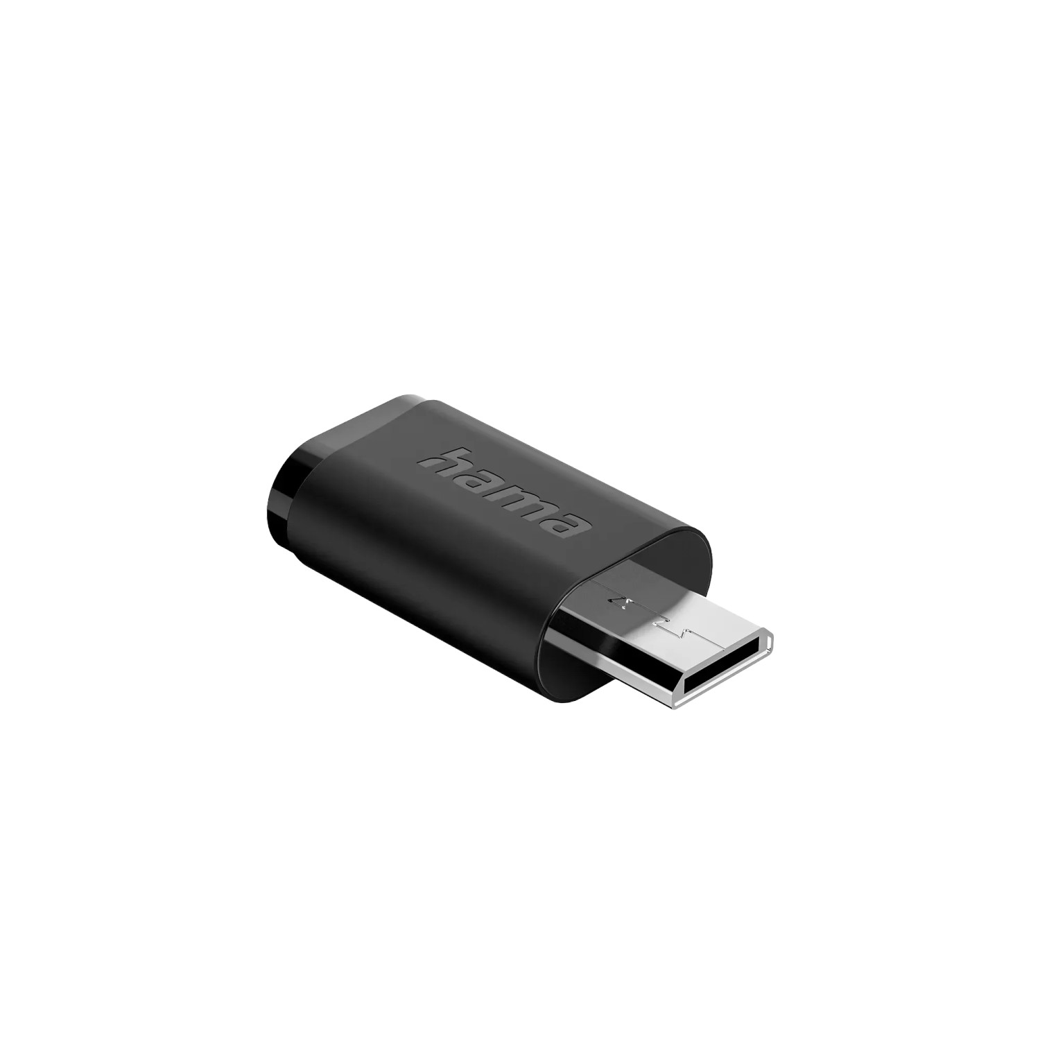 Hama Adapter-Set USB-C Buchse Micro-USB-Stecker Schwarz 3 Stück