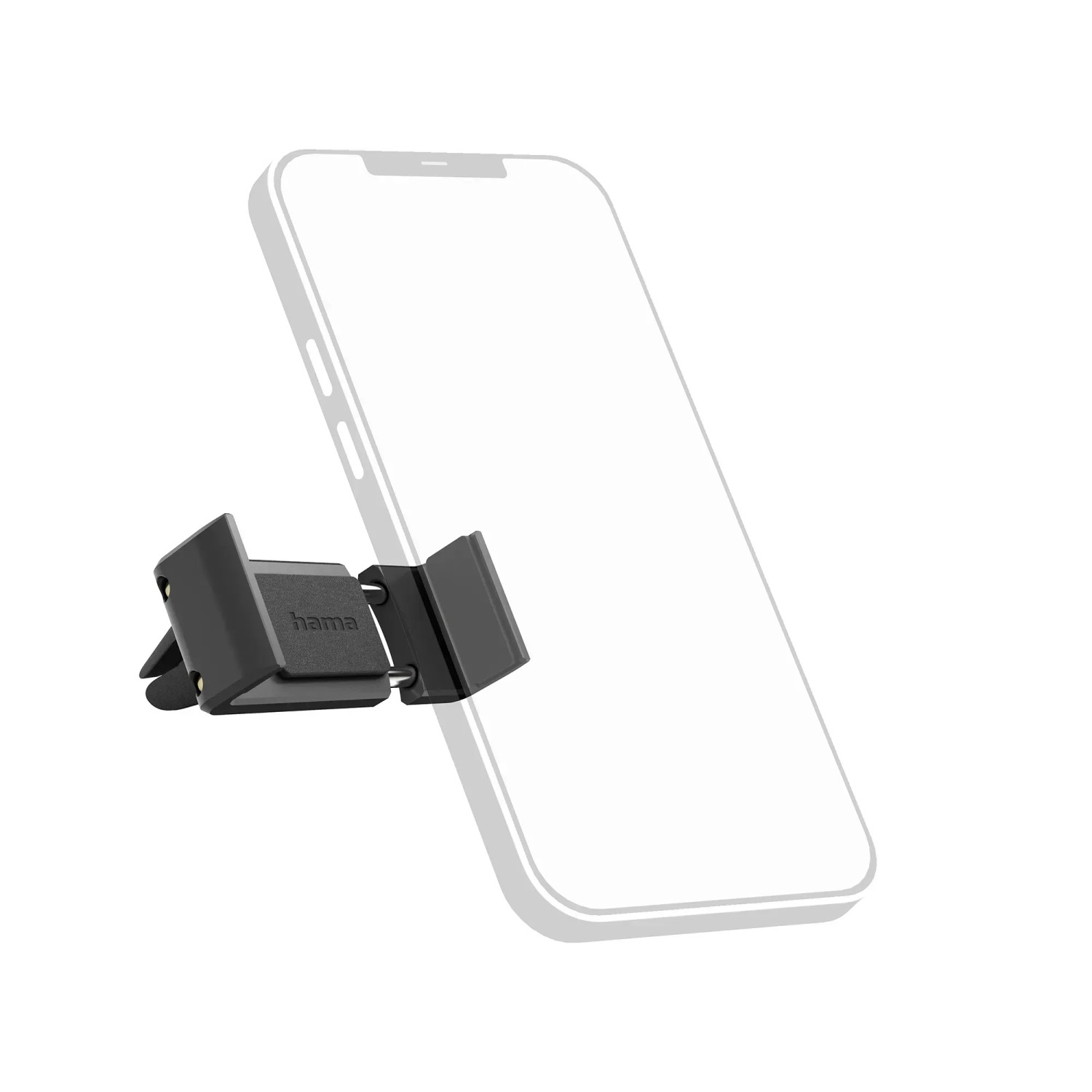 Hama Auto-Handyhalterung Flipper für Lüftung 360° Drehbar Universal Schwarz