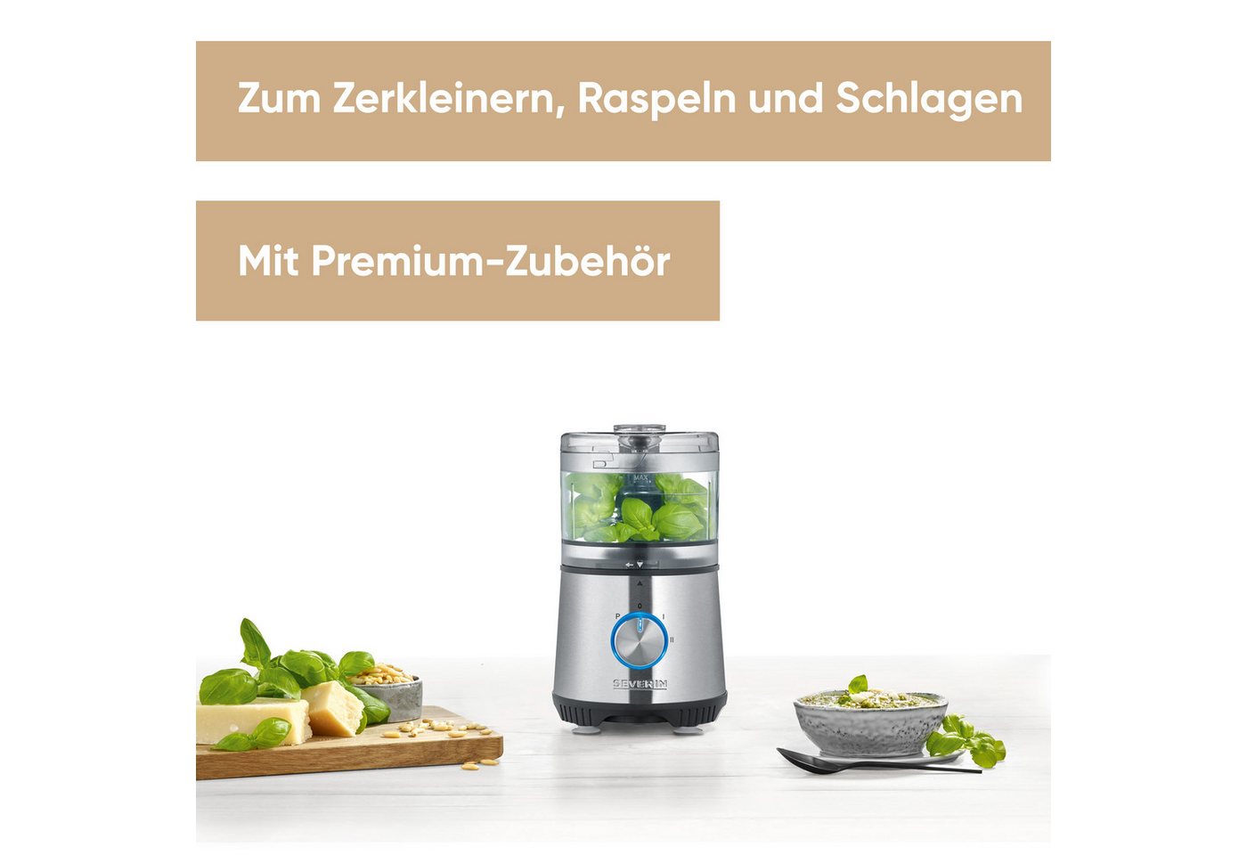 Severin Kompakt-Multizerkleinerer KM 3865 400 W