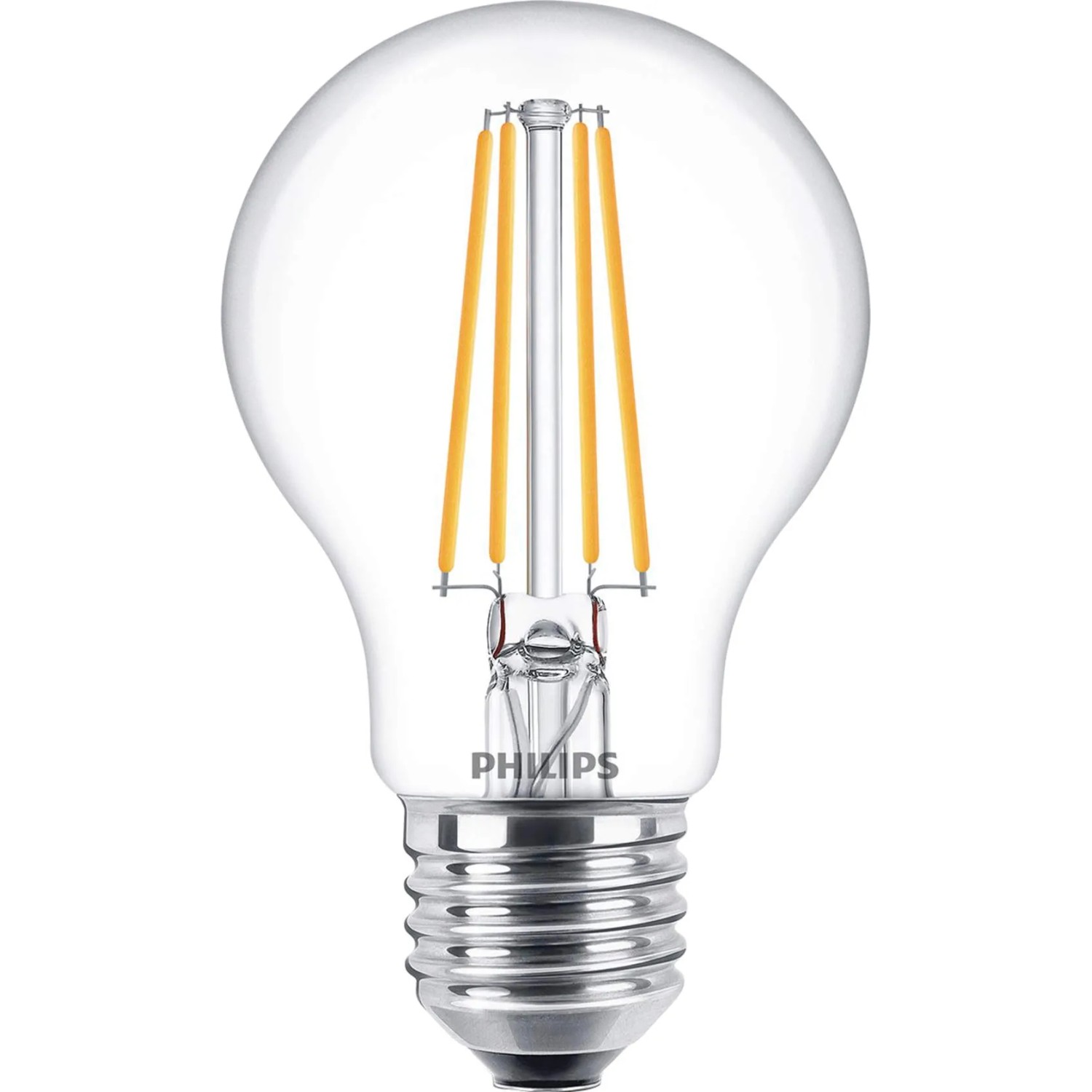 Philips LED-Leuchtmittel E27 Glühlampenform 7 W 850,m 10,6 x 6 cm (H x Ø)